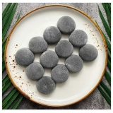 Пирожное рисовое МОТИ с фруктовым джемом (Вкус Ананаса) Gongfu Songshu Mochi (Black) 180 гр KHP (1х30)