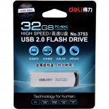Deli 3753 USB флеш-накопитель 32G (единица: штука)