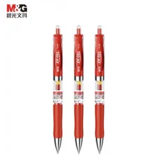 M&G K35 Нажимная гелевая ручка 0.5 мм, 12 шт/коробка (единица: коробка) красный