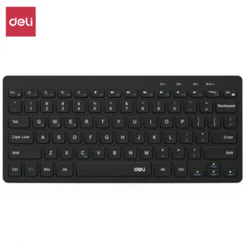 Deli LN300-B Bluetooth клавиатура черный (единица: штука)