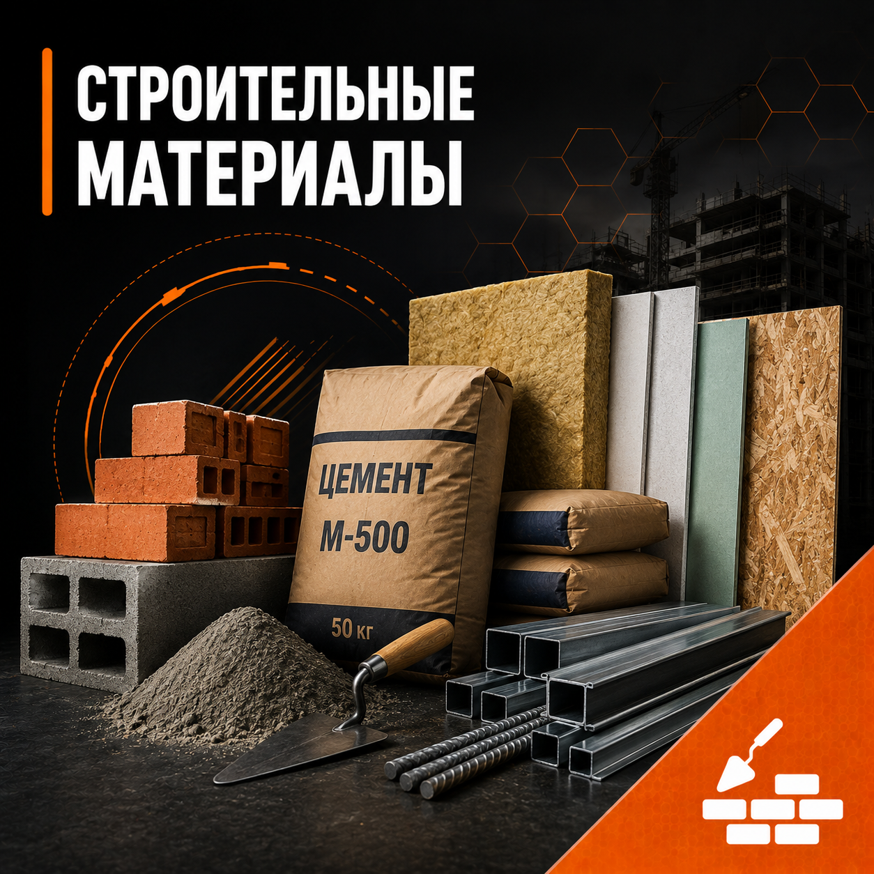 Строительные материалы