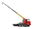 Автокран с прямым рычагом, установленный на тележке GSQS450-5 (SQS450B)